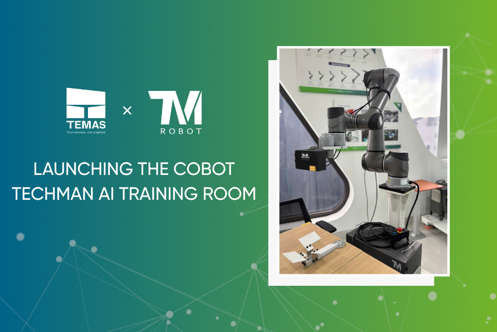 Temas chính thức ra mắt Phòng đào tạo AI Cobot Techman